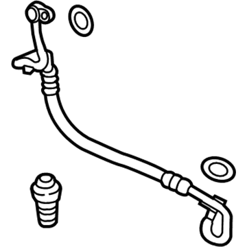 Honda 80315-TBC-A03 Hose, Discharge