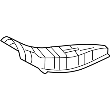 Toyota 58151-12220 Heat Shield