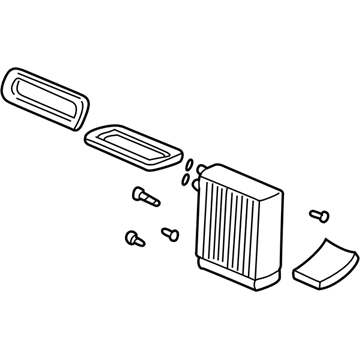 Honda 80225-S3V-A51 Evaporator Assembly