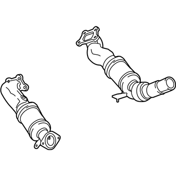 GM 22956560 Converter & Pipe