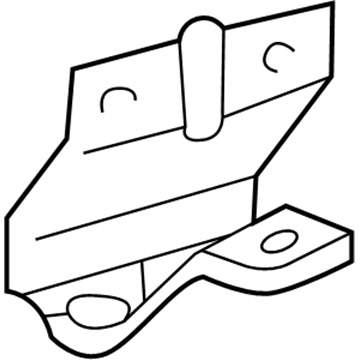 Lexus 48809-30021 Bracket, Front Stabilizer, NO.1 RH