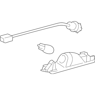 Toyota 81270-42060 License Lamp