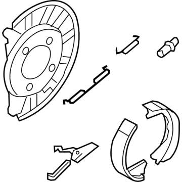 Ford 8C2Z-2209-A Brake Assembly