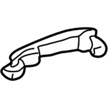 GM 88971451 Handle, Front Side Door Outside *Red