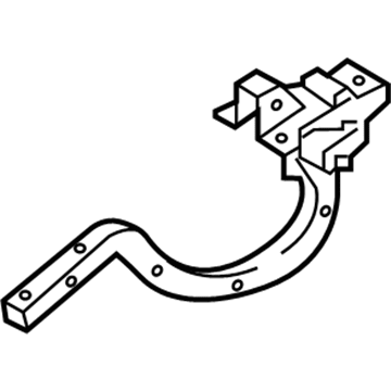 Hyundai 79210-C2500 Hinge Assembly-Trunk Lid, LH