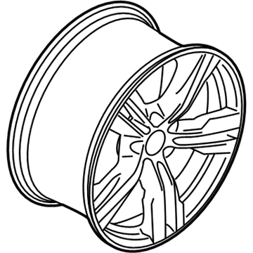 BMW 36-11-7-846-787 Light Alloy Rim