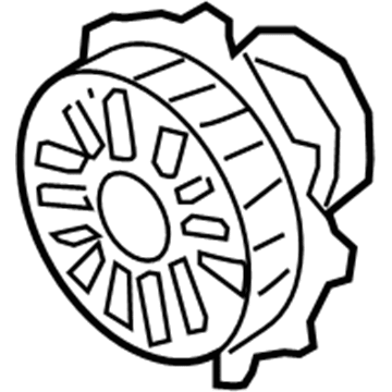 Infiniti 21082-5X23A COUPLING-FAN