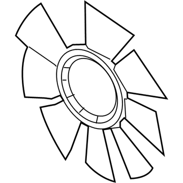 Nissan 21060-5X20A Fan-Cooling