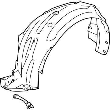 Toyota SU003-09279 Fender Liner