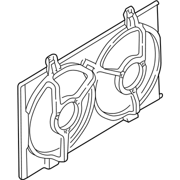 Infiniti 21483-4U100 SHROUD Assembly