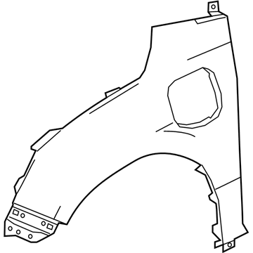 Honda 60261-TRV-A90ZZ Panel Left, Front (Dot)