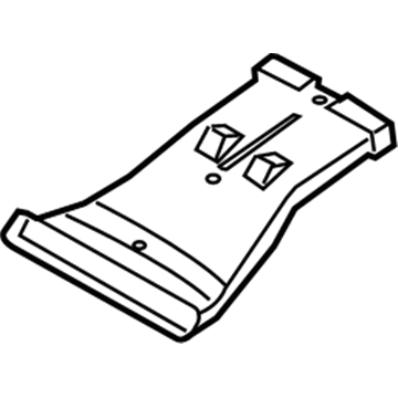 Kia 973643F100 Duct-Rear, LH