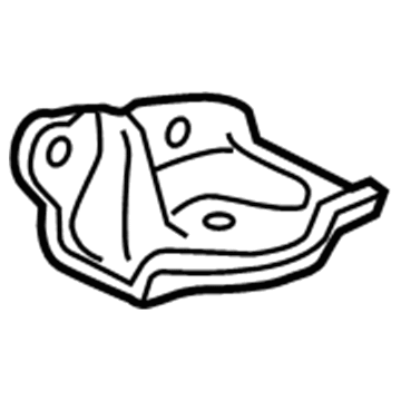 Acura 50650-TA0-A12 Bracket, Transmission Mounting (Lower)