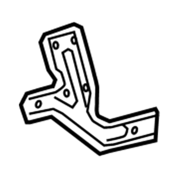 Toyota 86211-08030 AM/FM CD Bracket