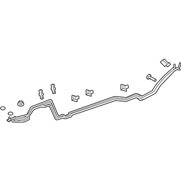 GM 23199274 Rear AC Tube