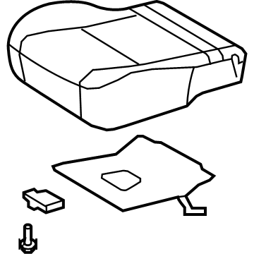 Toyota 71001-0ZY60-B0 Cushion Assembly