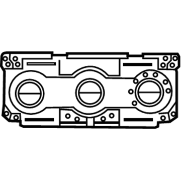 Mopar 4596494AF Air Conditioner And Heater Control