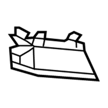Toyota 53106-0E020 Cover