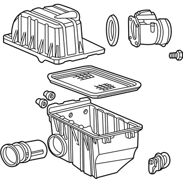 Ford 4L2Z-9600-AA Air Cleaner Assembly