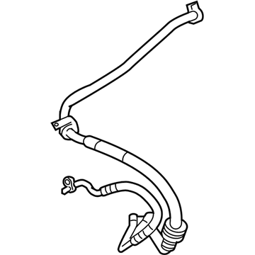 Ford 7H6Z-19D734-B Hose & Tube Assembly