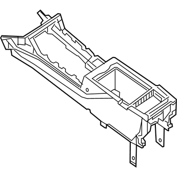 Nissan 96911-5AA0B Body-Console