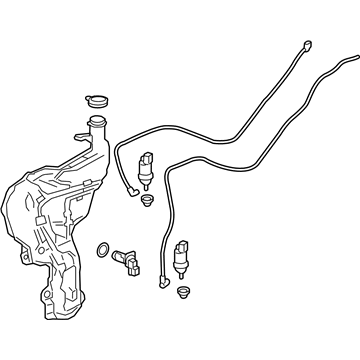 GM 84757867 Washer Reservoir