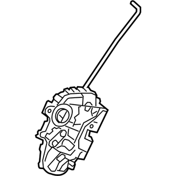 Acura 72610-SZN-A03 Latch Assembly, Right Rear