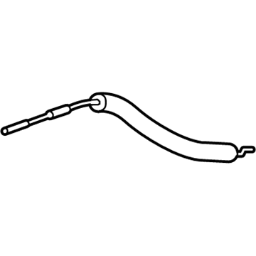 Acura 72633-SZN-A01 Cable, Rear Door Lock