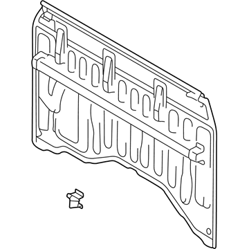Toyota 64101-04100 Back Panel