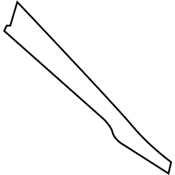 BMW 51-49-7-328-049 Left Exterior Trim Panel