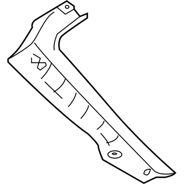 BMW 51-49-7-328-057 Trim Panel, Side Inner Left