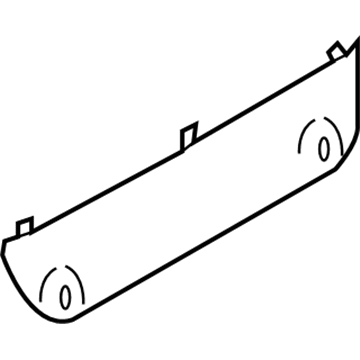 BMW 51-49-7-377-505 Cover, Warning Triangle