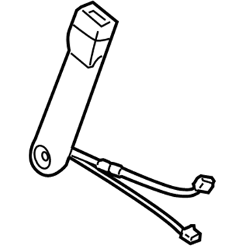 GM 19180587 Buckle End