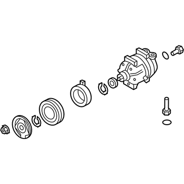 GM 95907421 Compressor Assembly