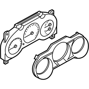 Nissan 24810-3Z602 Speedometer Instrument Cluster