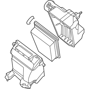 Nissan 16500-3RC2A Air Cleaner