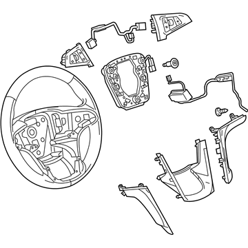 GM 22846338 Steering Wheel