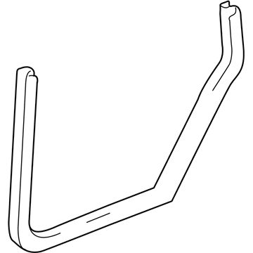 Lexus 62331-33040 Weatherstrip, Rear Door Opening Trim