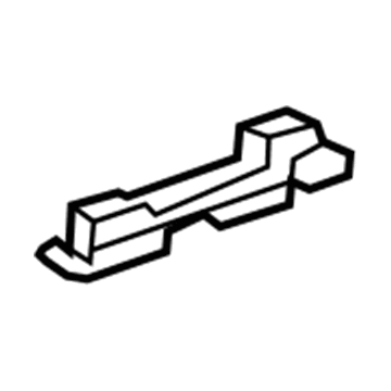 Honda 70265-TA0-A01 Slider, L. Drain Channel