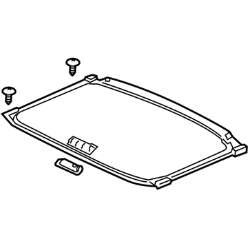 Honda 70600-T0G-A01ZA Sunshade *YR416L*