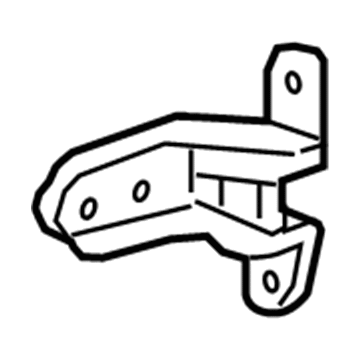 Acura 67960-SLA-H11ZZ Hinge, Left Rear Door (Lower)