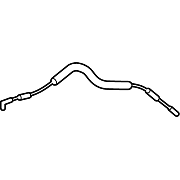 Acura 72631-TL0-G01 Cable, Rear Inside Handle