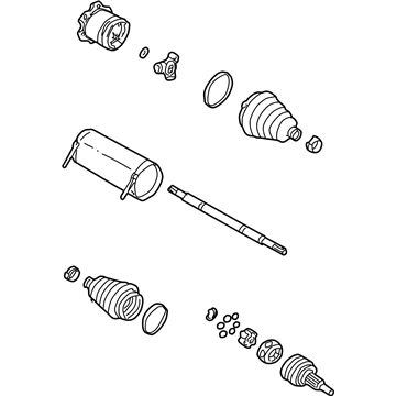 GM 26069244 Axle Shaft Assembly