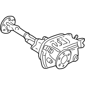 GM 25931915 Axle Asm-Front (3.73 Ratio)