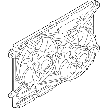 Ford FG9Z-8C607-B Fan Assembly