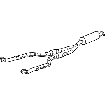 Lexus 17410-31J30 Pipe Assy, Exhaust