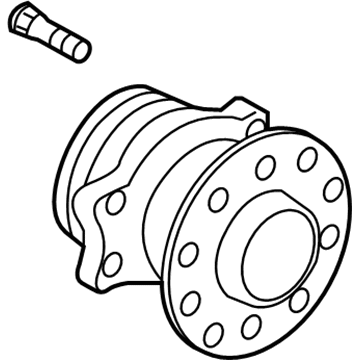 Toyota SU003-07348 Hub & Bearing Assembly