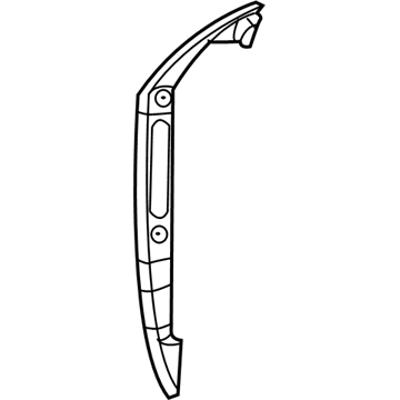 Mopar 55399152AB WEATHERSTRIP-Front Door