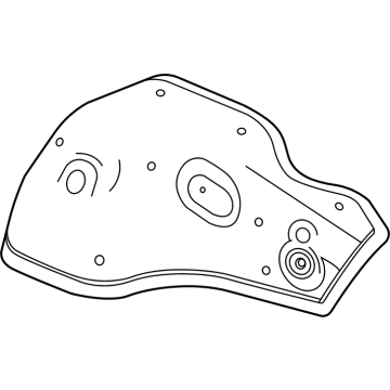 GM 12702508 Heat Shield