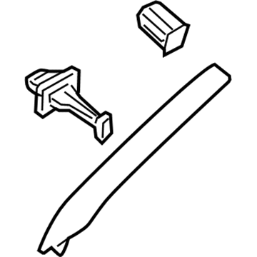 Infiniti 76911-1CK0A Garnish Assy-Front Pillar, RH